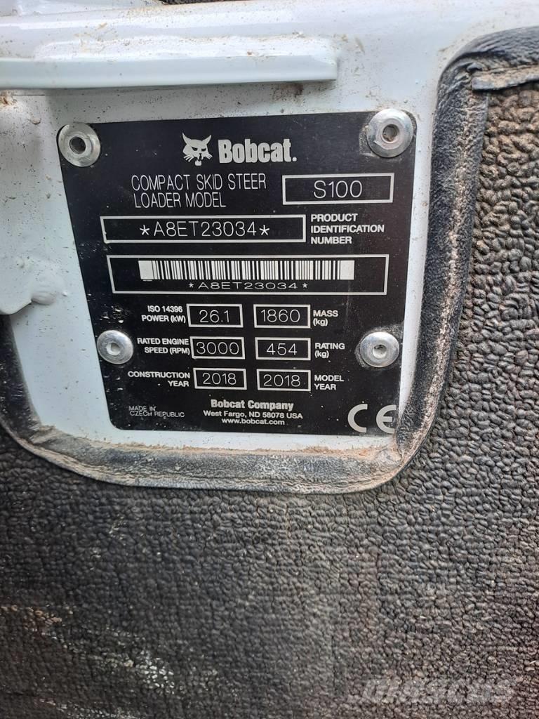 Bobcat S 100 スキッドステアローダー