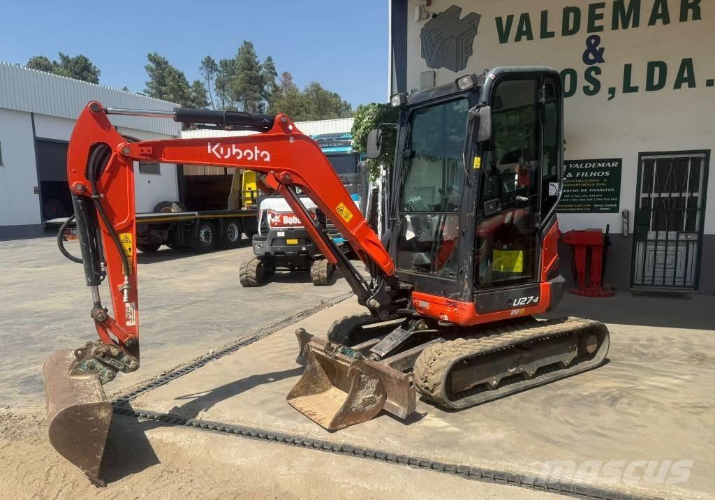 Kubota U 27-4 ミニ油圧ショベル 7t以下（ミニユンボ・ミニディガー）