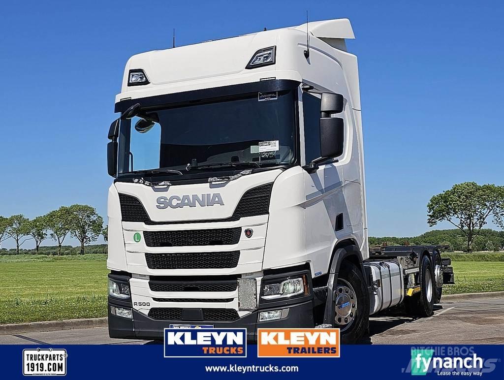 Scania R450 6x2*4 ケーブルリフト着脱式トラック