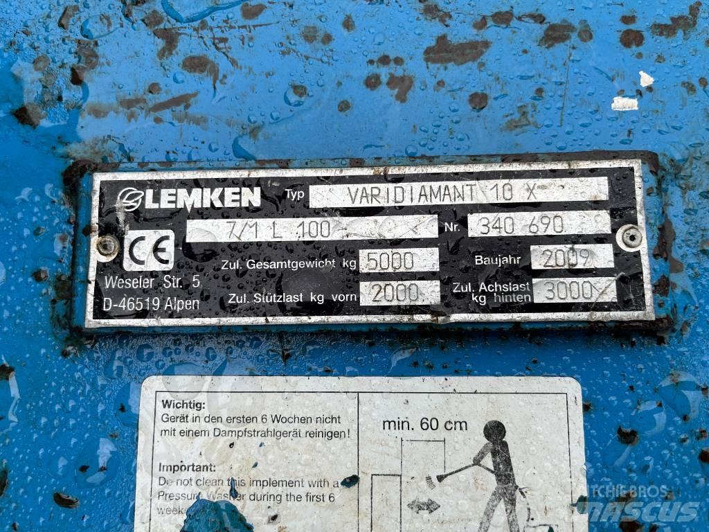 Lemken Diamant 10 X リバーシブルプラウ