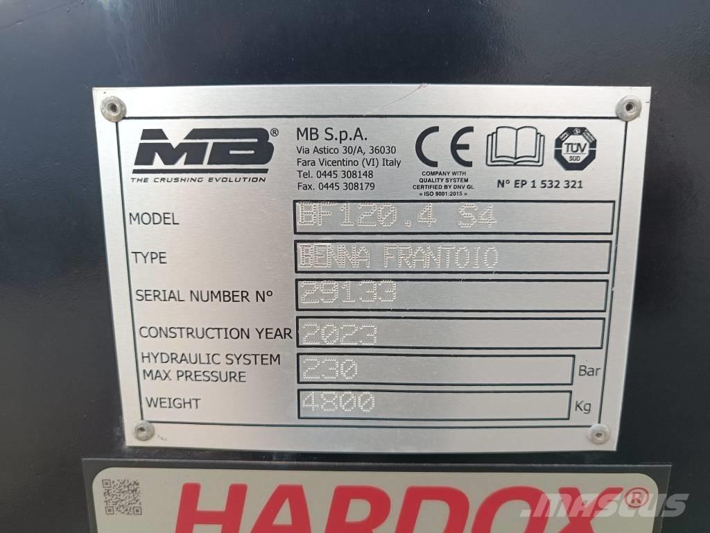 MB Crusher BF 120.4 クラッシャー固定式