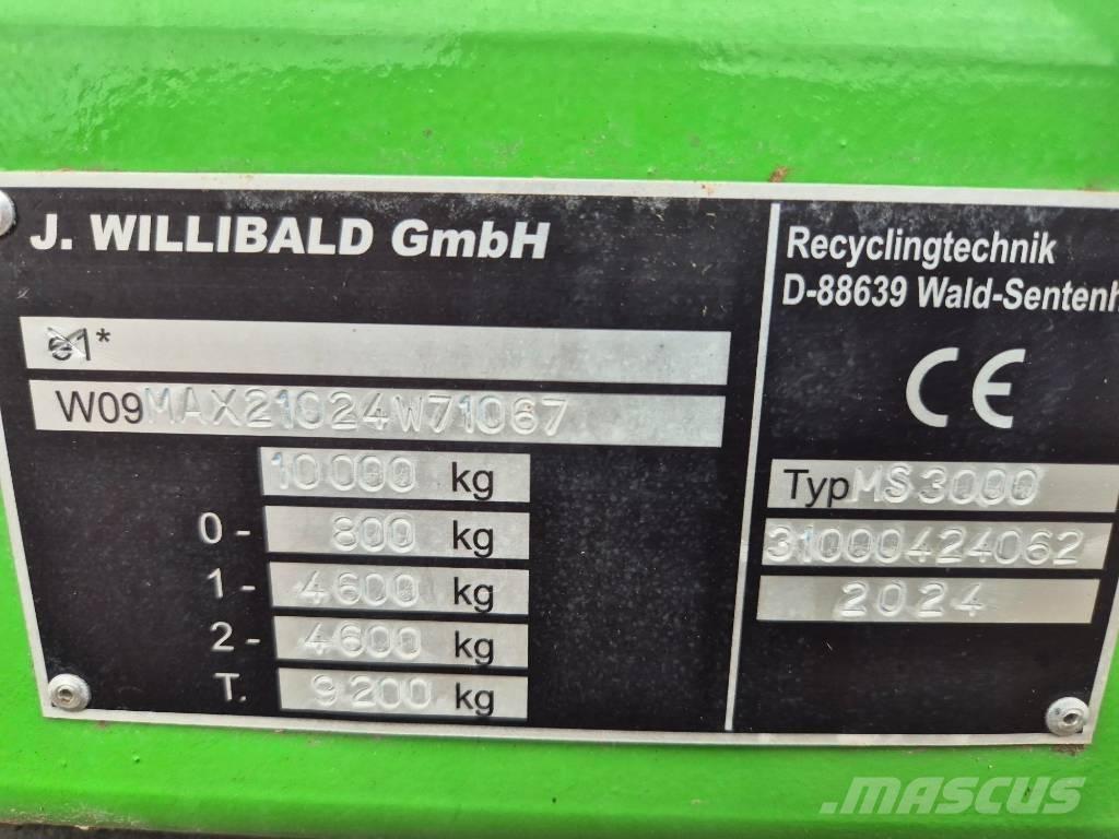 Willibald Minishark 廃棄物シュレッダー