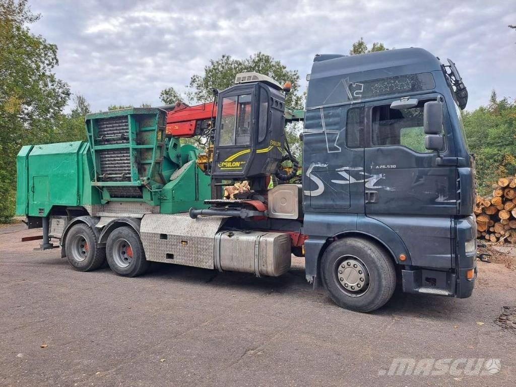 MAN TGA 26.530 ウッドチッパー