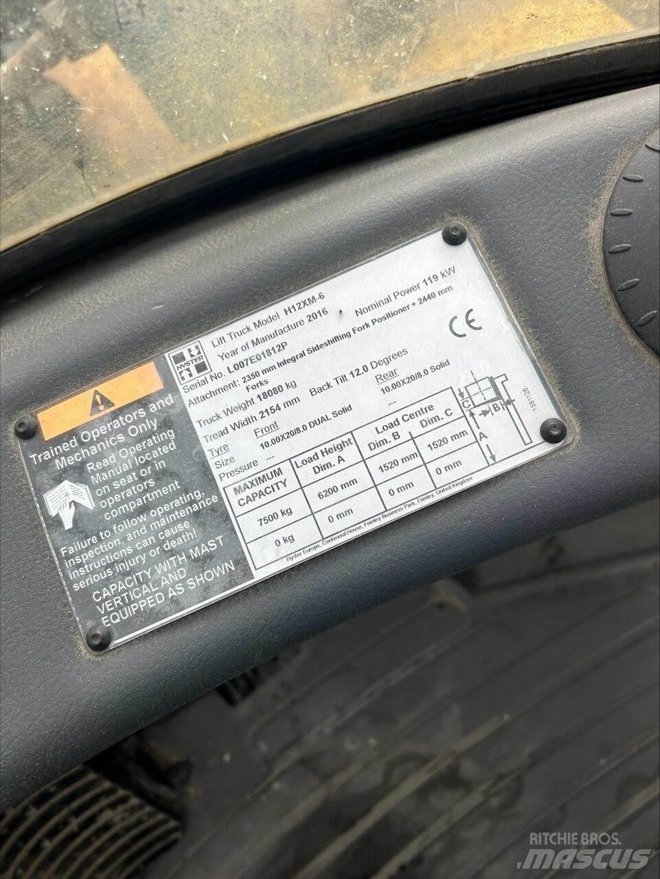 Hyster H12.00XM6 ディーゼル・軽油