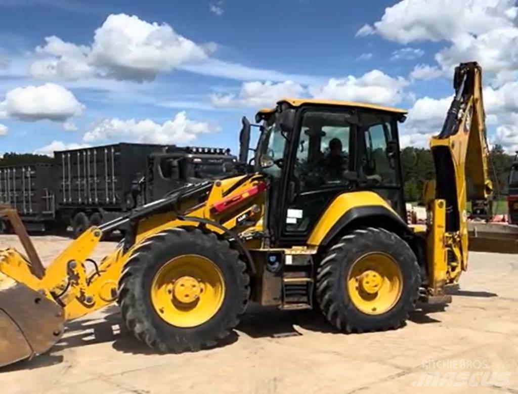 CAT 444 E 4x4 バックホーローダー