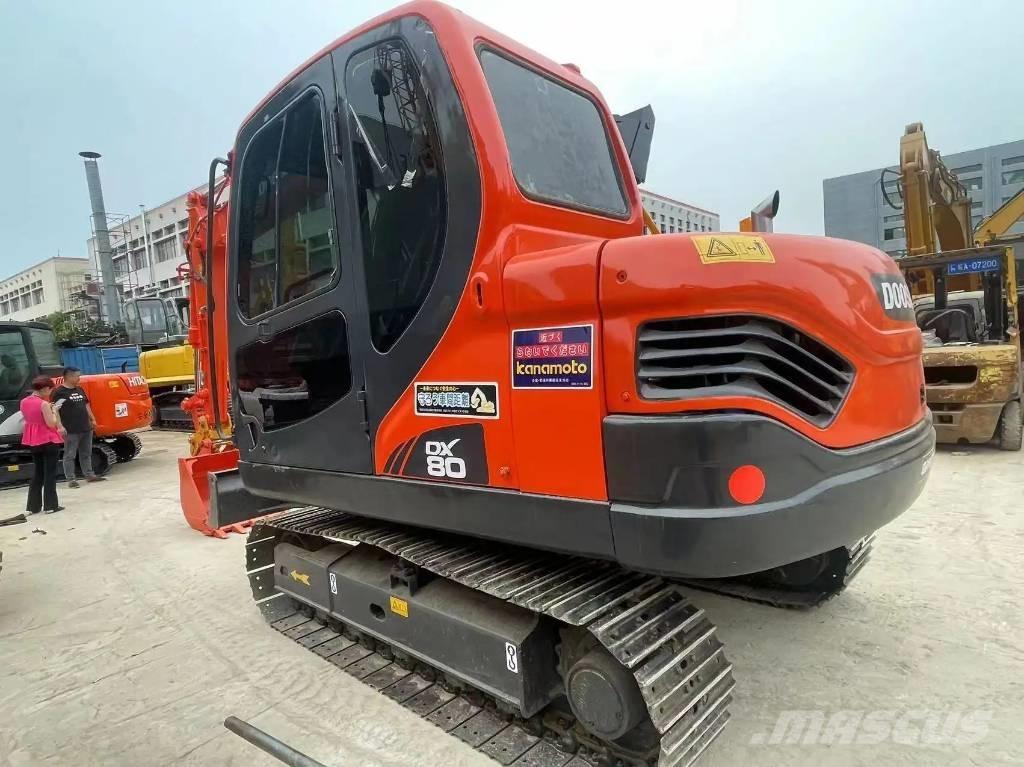 Doosan DX80 中型油圧ショベル 7ｔ-12ｔ（ユンボ・パワーショベル・バックホー）