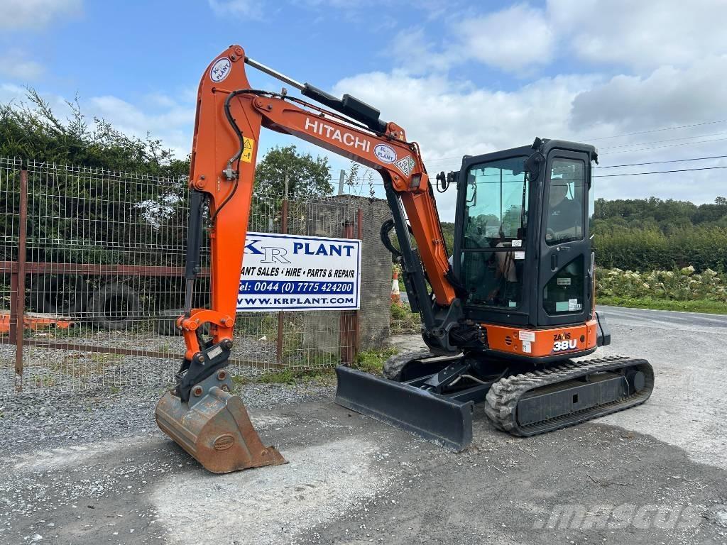 Hitachi ZX 38 U-6 ミニ油圧ショベル 7t以下（ミニユンボ・ミニディガー）