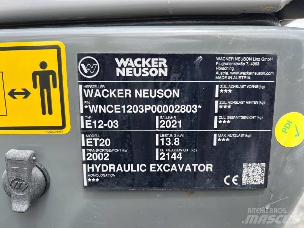 Wacker Neuson ET20 大型油圧ショベル12t以上（パワーショベル・ユンボ）