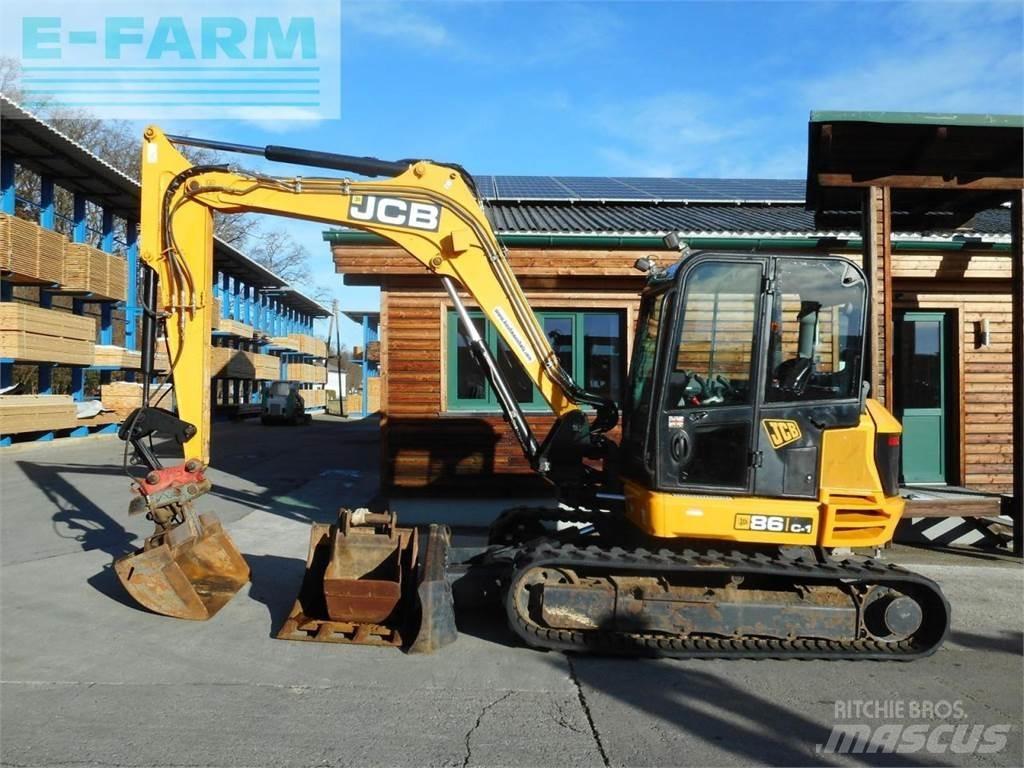 JCB 86 c-1 ( 8.775kg ) ホイール式油圧ショベル（パワーショベル・ユンボ・バックホー）