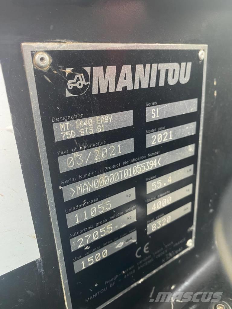 Manitou MT 1440 テレスコーピックハンドラー