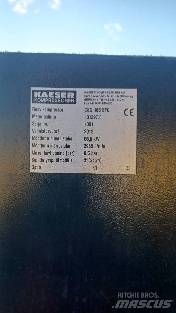Kaeser CSD 105 SFC コンプレッサー