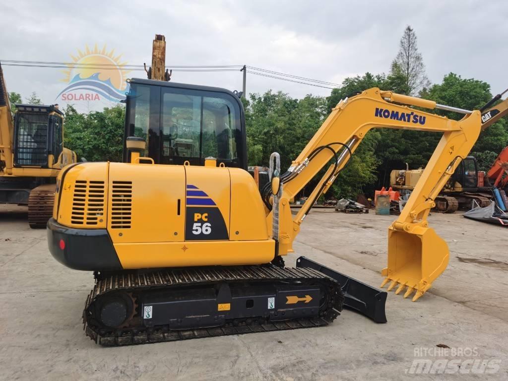 Komatsu PC 56-7 ミニ油圧ショベル 7t以下（ミニユンボ・ミニディガー）