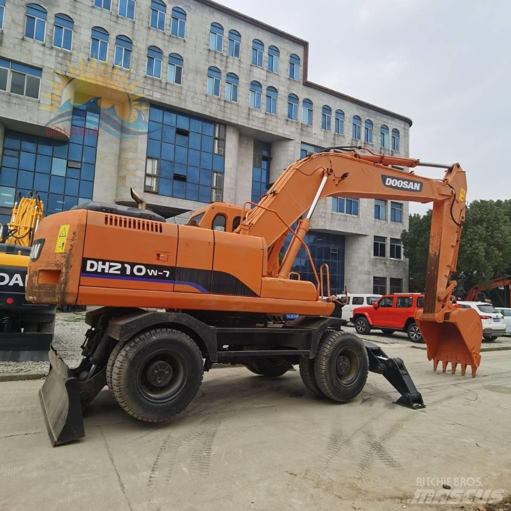 Doosan DH 210 W-7 ホイール式油圧ショベル（パワーショベル・ユンボ・バックホー）