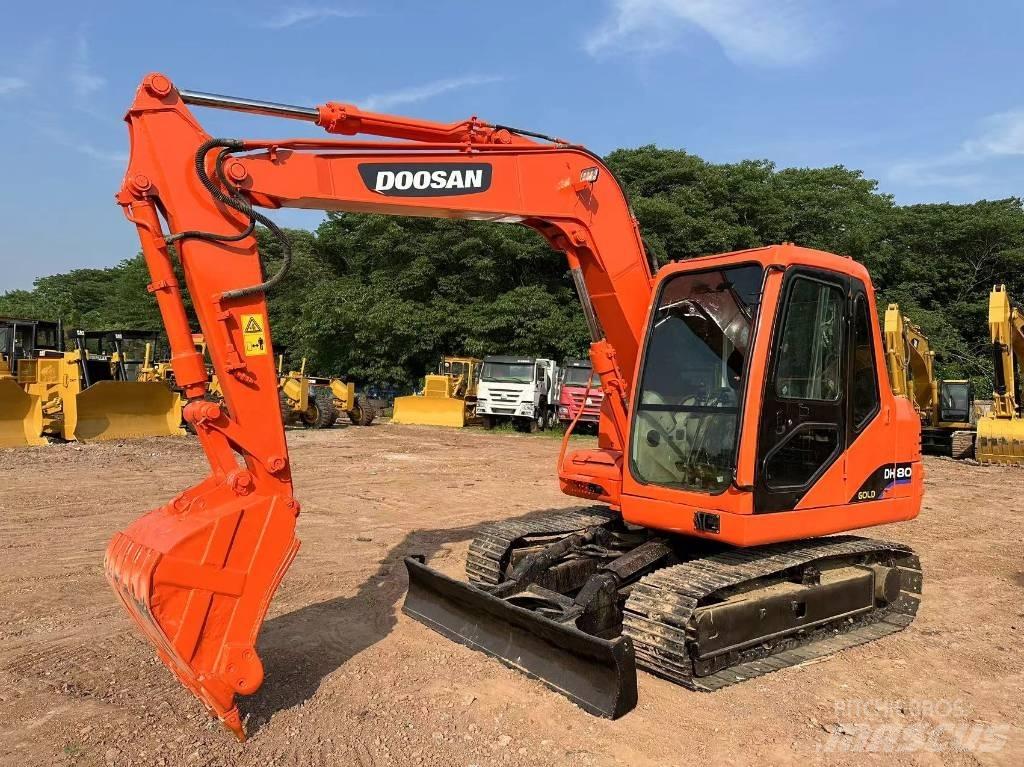 Doosan DH 80 中型油圧ショベル 7ｔ-12ｔ（ユンボ・パワーショベル・バックホー）