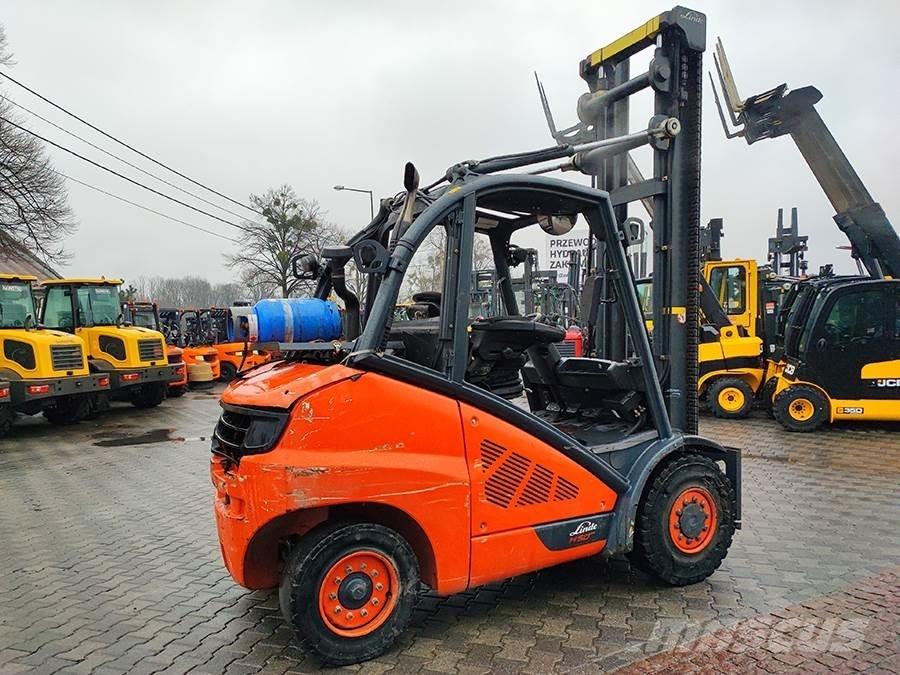 Linde H50T-02 LPGフォークリフト