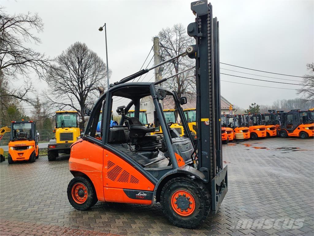 Linde H50T-02 LPGフォークリフト