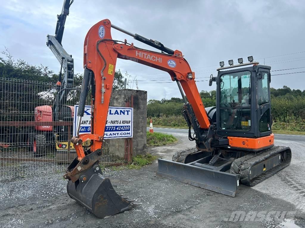 Hitachi ZX 55 U-5 ミニ油圧ショベル 7t以下（ミニユンボ・ミニディガー）
