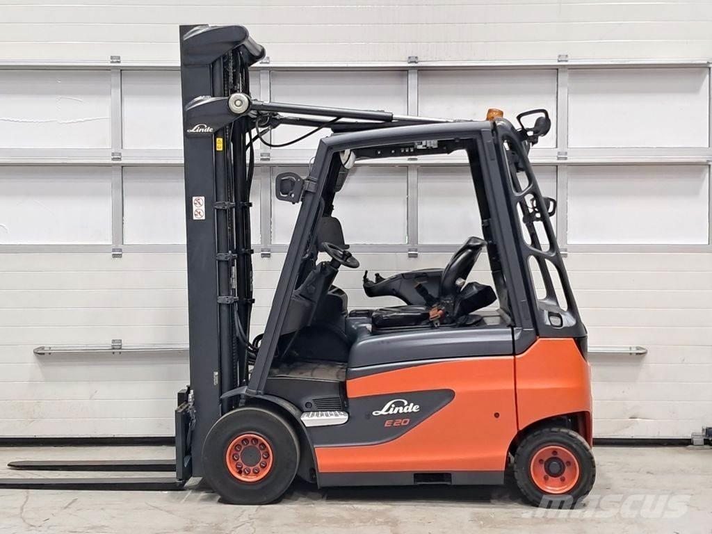 Linde E20-01 バッテリーフォークリフト