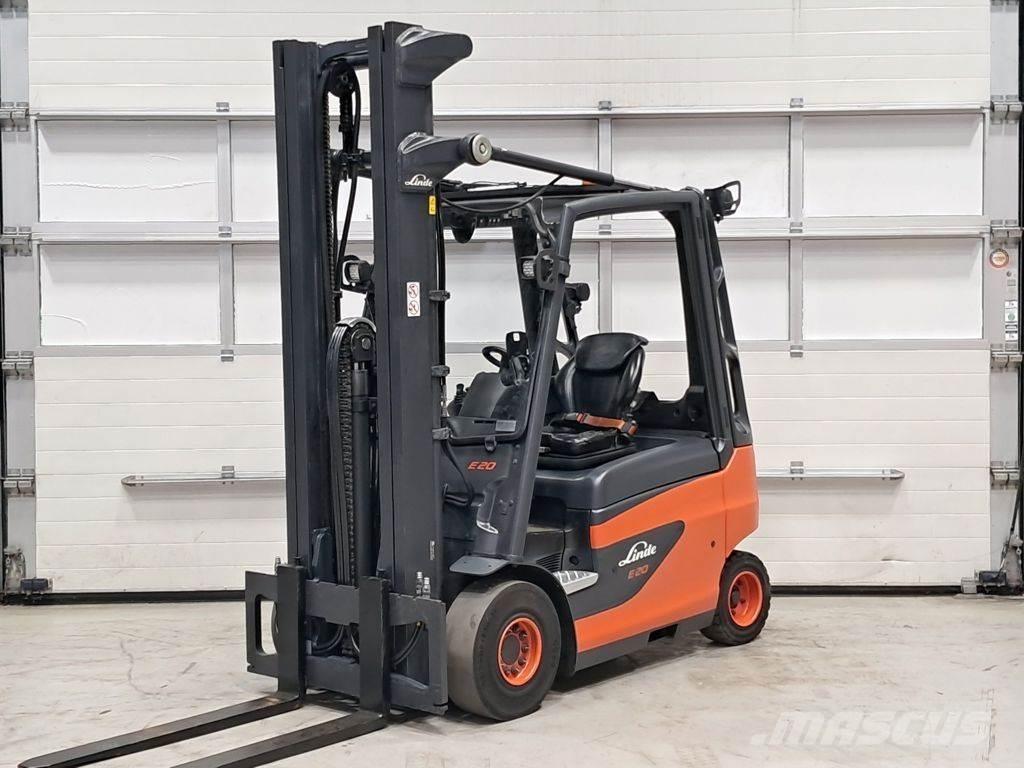 Linde E20-01 バッテリーフォークリフト