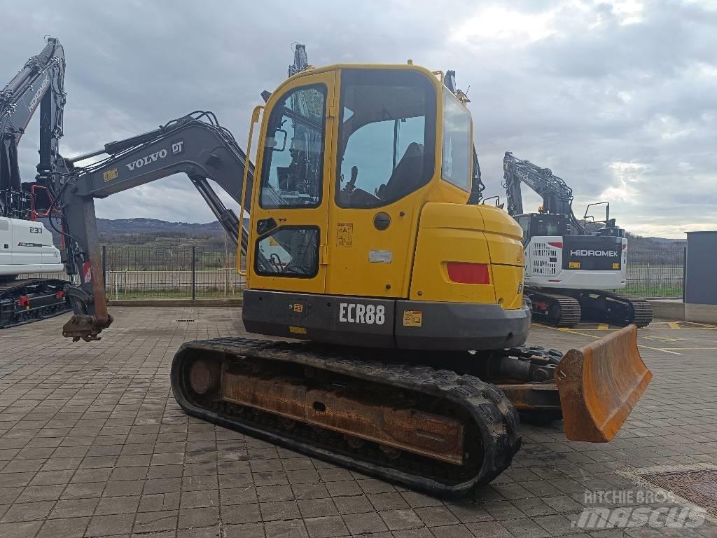 Volvo ECR 88 中型油圧ショベル 7ｔ-12ｔ（ユンボ・パワーショベル・バックホー）