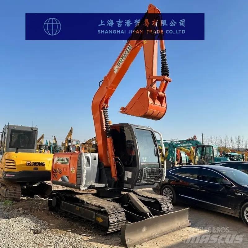 Hitachi ZX 70 中型油圧ショベル 7ｔ-12ｔ（ユンボ・パワーショベル・バックホー）