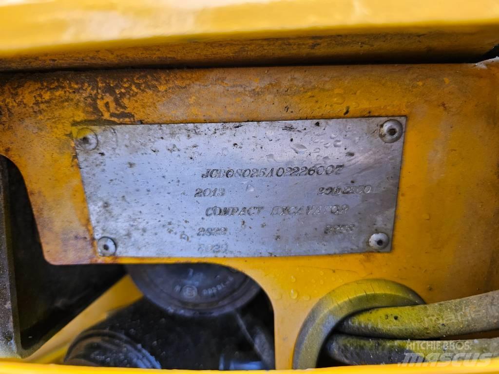 JCB 8025 ZTS ミニ油圧ショベル 7t以下（ミニユンボ・ミニディガー）