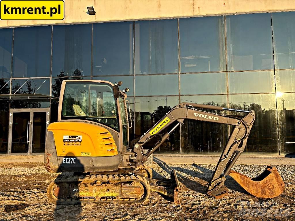 Volvo ECR 27 C ミニ油圧ショベル 7t以下（ミニユンボ・ミニディガー）