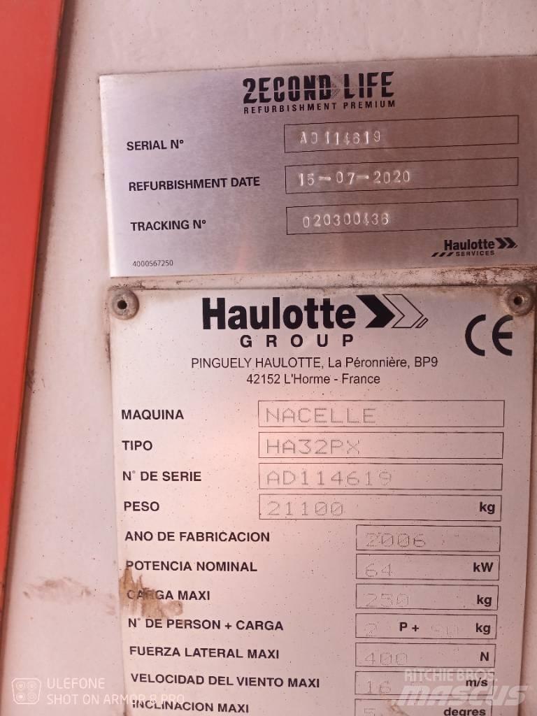 Haulotte HA 32 PX ブームリフト　屈伸型