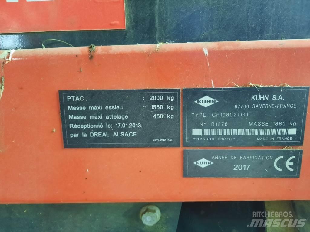 Kuhn Gf10802 tg2 テッダー・テッダーレーキ