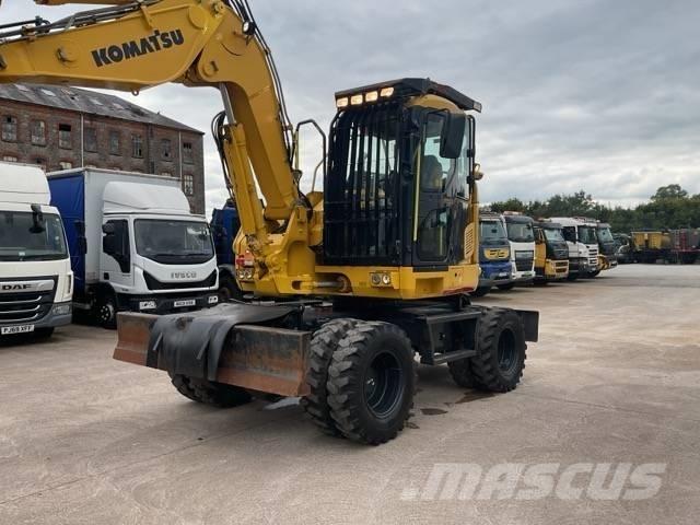 Komatsu PW110MR-11 ホイール式油圧ショベル（パワーショベル・ユンボ・バックホー）