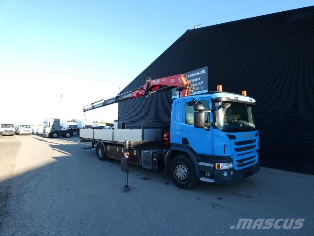 Scania P 320 クレーントラック、ユニック車