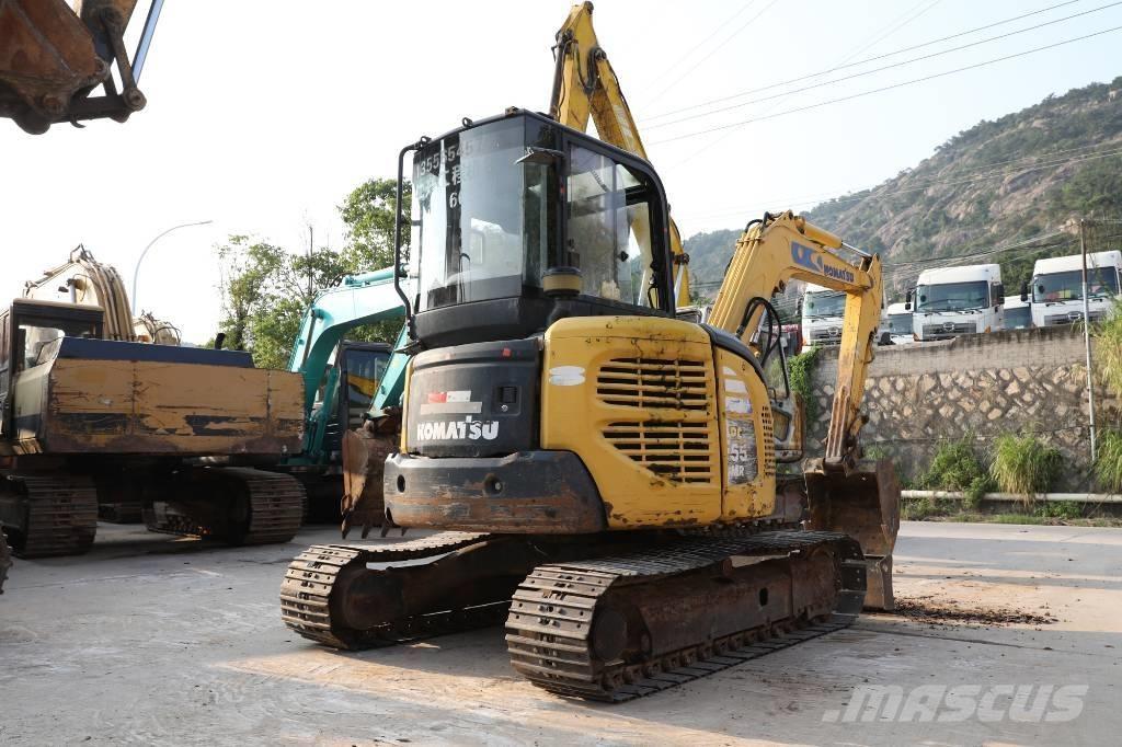Komatsu PC 55 MR-2 ミニ油圧ショベル 7t以下（ミニユンボ・ミニディガー）