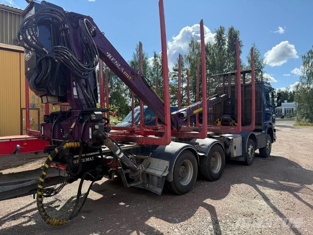 Scania R 580 木材トラック