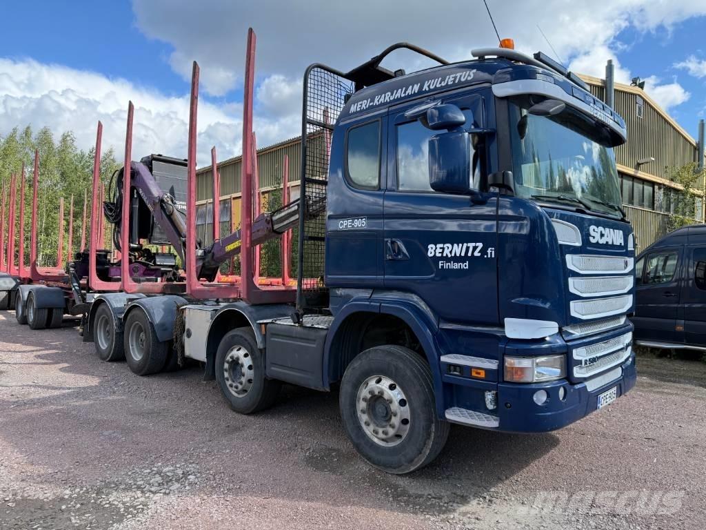 Scania R 580 木材トラック