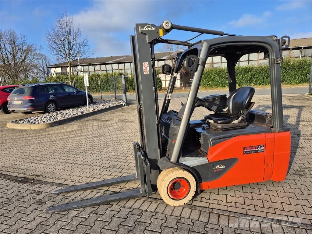 Linde E18L-02 バッテリーフォークリフト