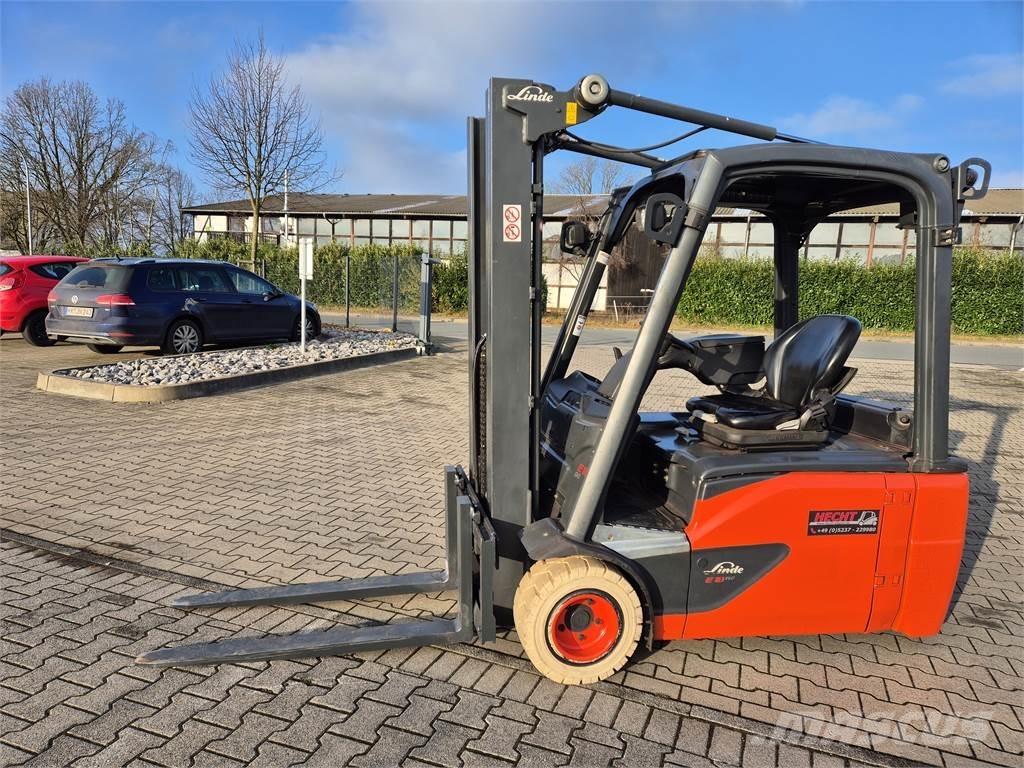 Linde E18L-02 バッテリーフォークリフト