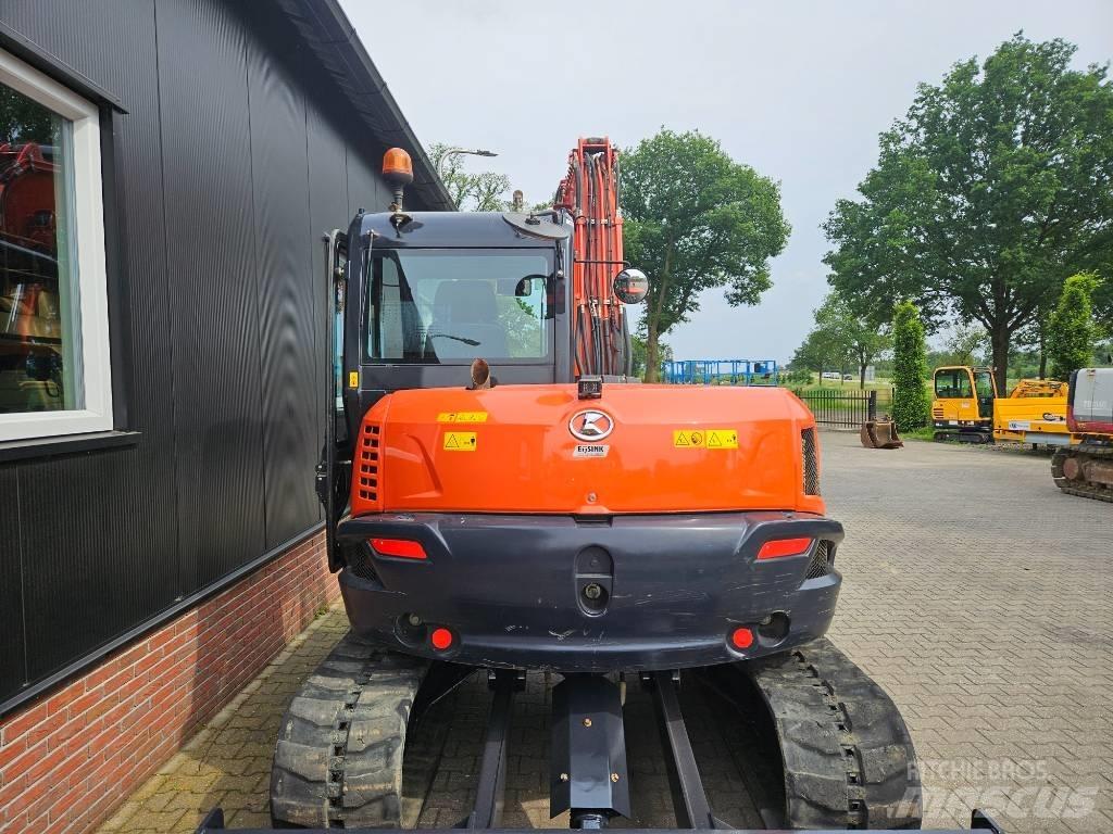 Kubota KX 080-4 中型油圧ショベル 7ｔ-12ｔ（ユンボ・パワーショベル・バックホー）