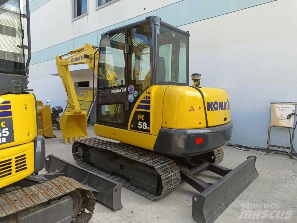 Komatsu pc58 ミニ油圧ショベル 7t以下（ミニユンボ・ミニディガー）