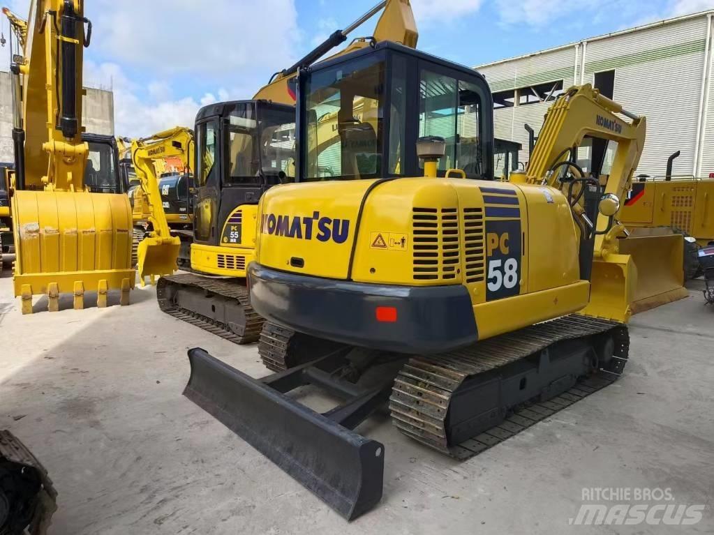 Komatsu pc58 ミニ油圧ショベル 7t以下（ミニユンボ・ミニディガー）