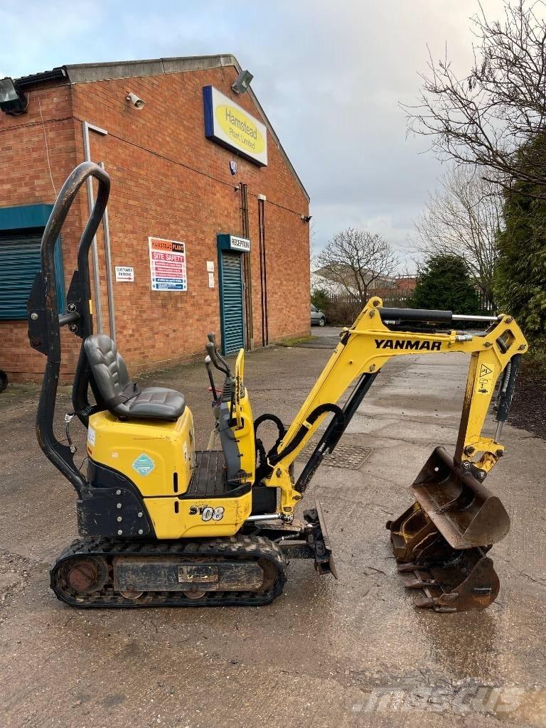 Yanmar SV 08 ミニ油圧ショベル 7t以下（ミニユンボ・ミニディガー）
