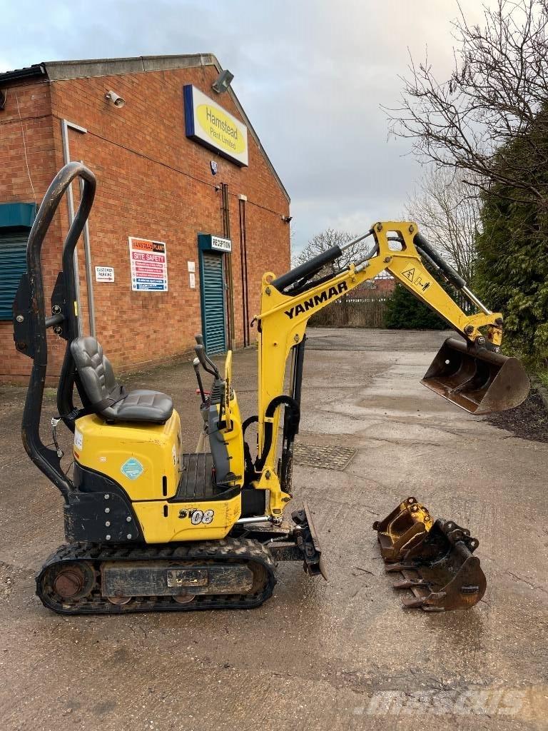 Yanmar SV 08 ミニ油圧ショベル 7t以下（ミニユンボ・ミニディガー）