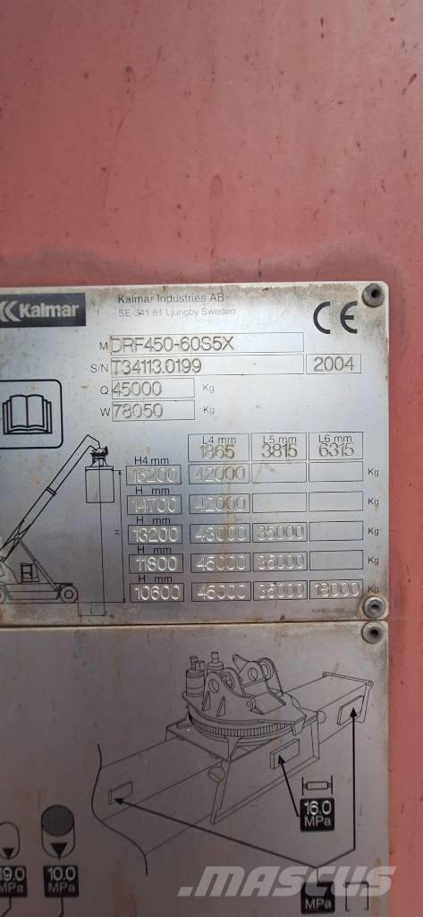 Kalmar DRF450-60S5X リーチスタッカー