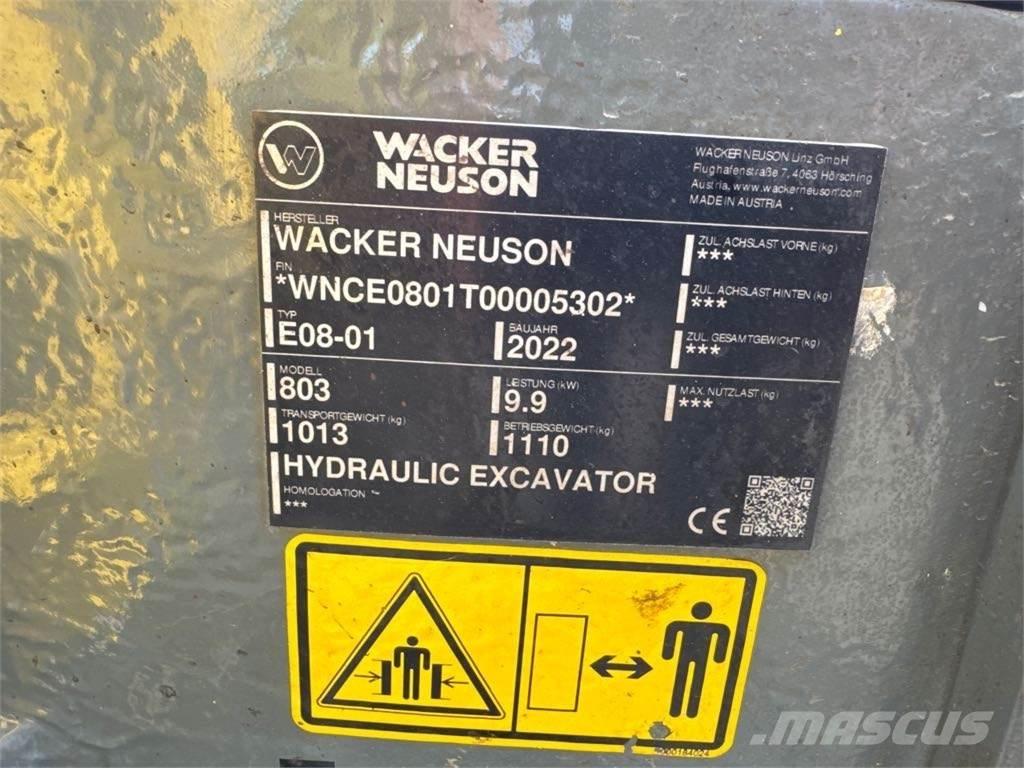 Wacker Neuson 803 大型油圧ショベル12t以上（パワーショベル・ユンボ）
