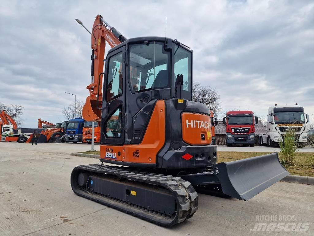 Hitachi ZX55U-6 ミニ油圧ショベル 7t以下（ミニユンボ・ミニディガー）