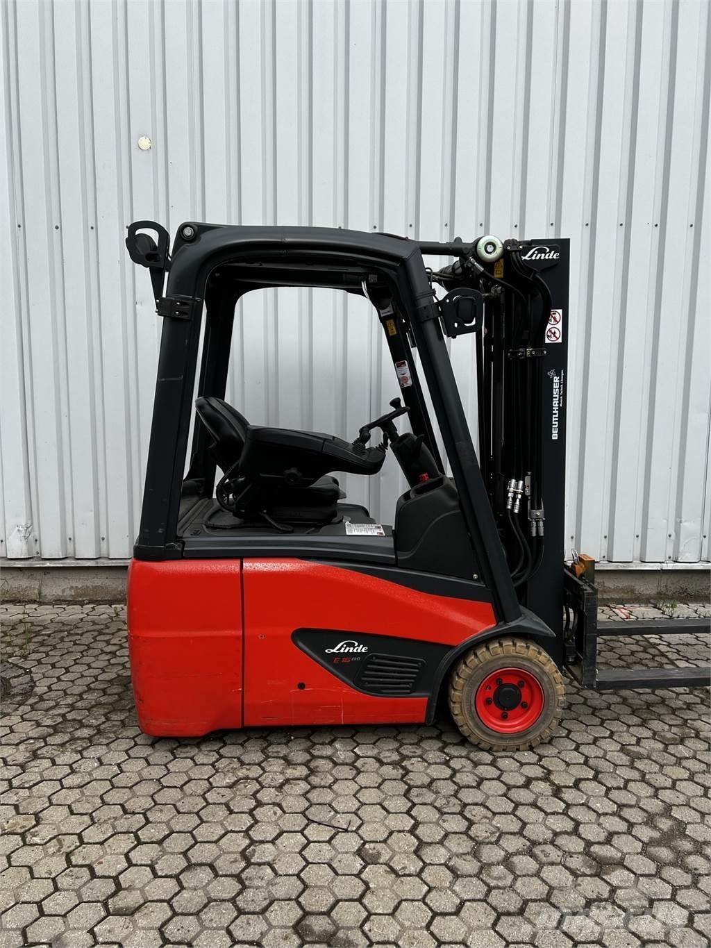 Linde E16C バッテリーフォークリフト