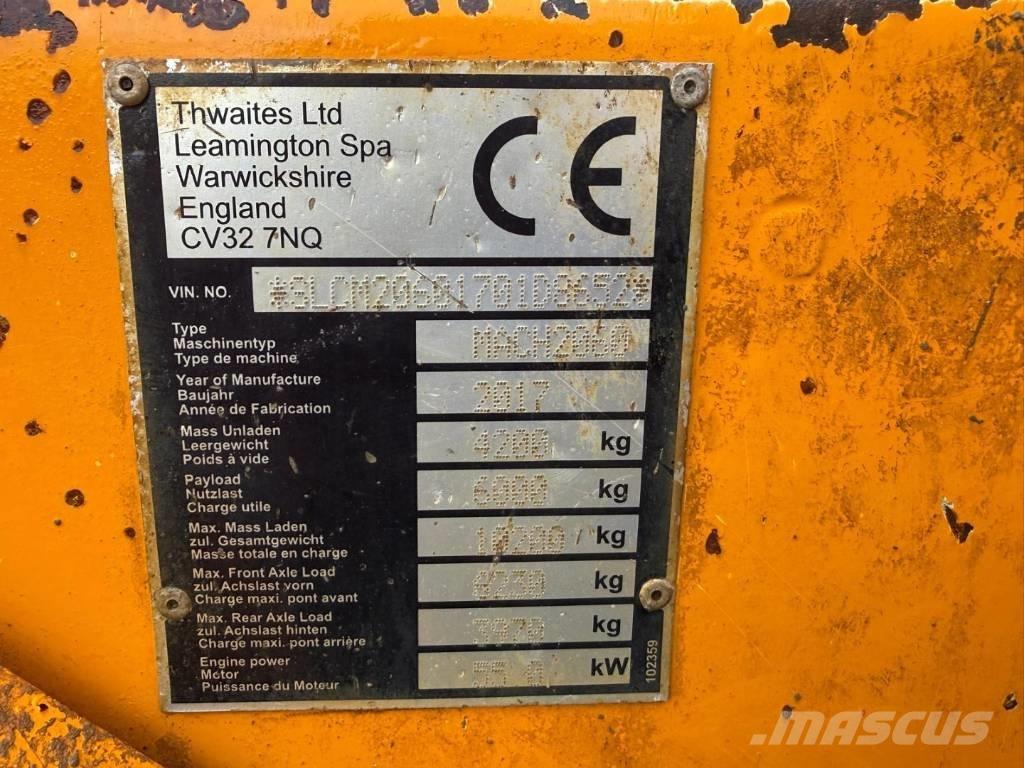 Thwaites MACH2060 サイト　ダンプ
