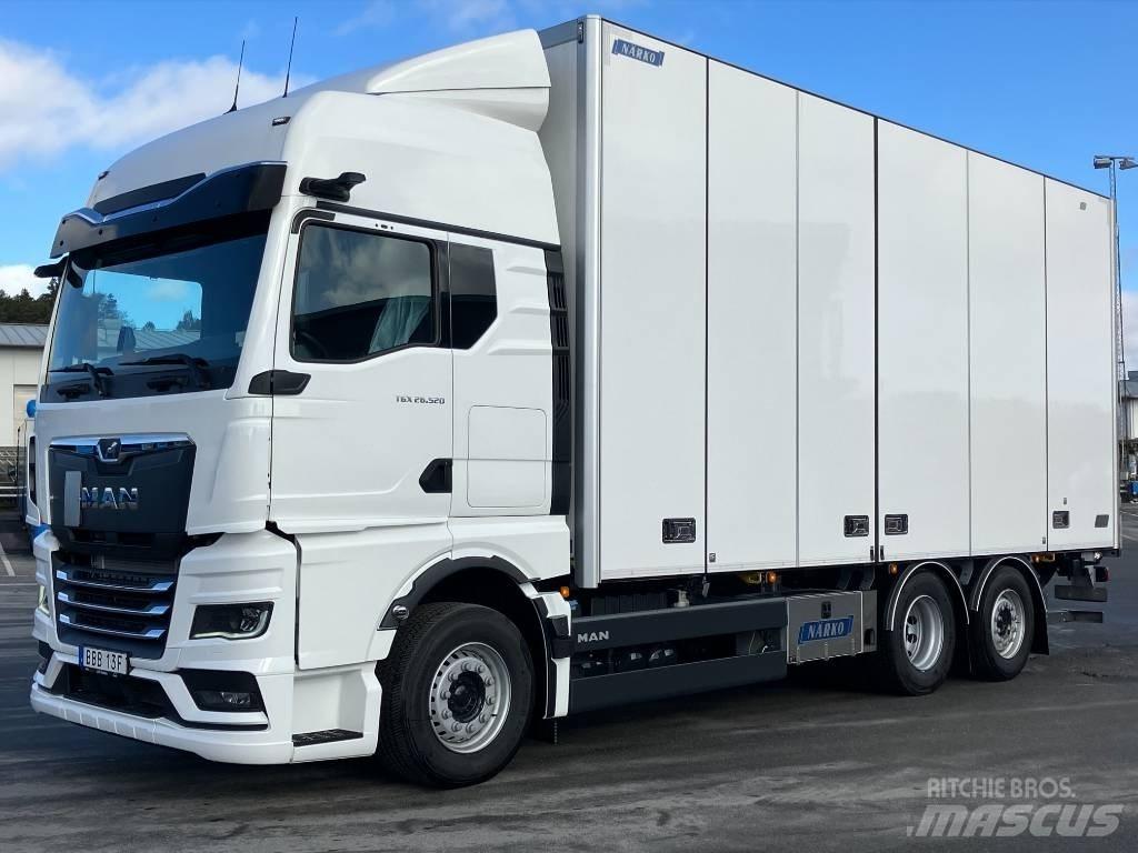 MAN TGX 26.520 ボックスボディー、ウイング、箱車