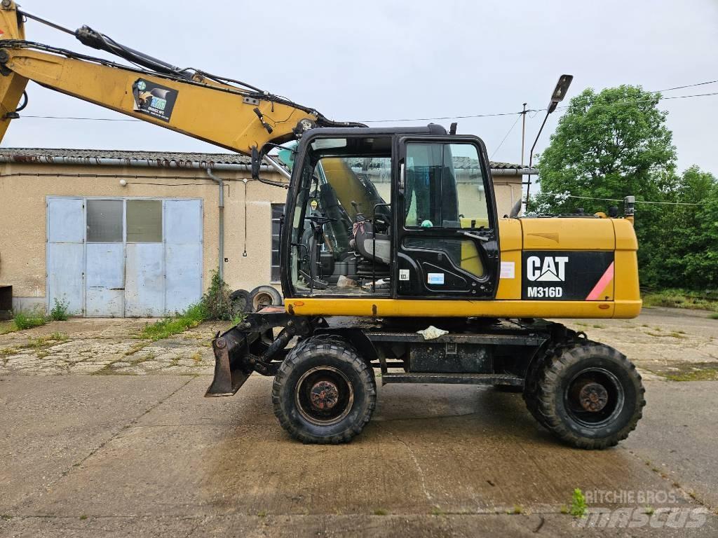 CAT M 316 D ホイール式油圧ショベル（パワーショベル・ユンボ・バックホー）