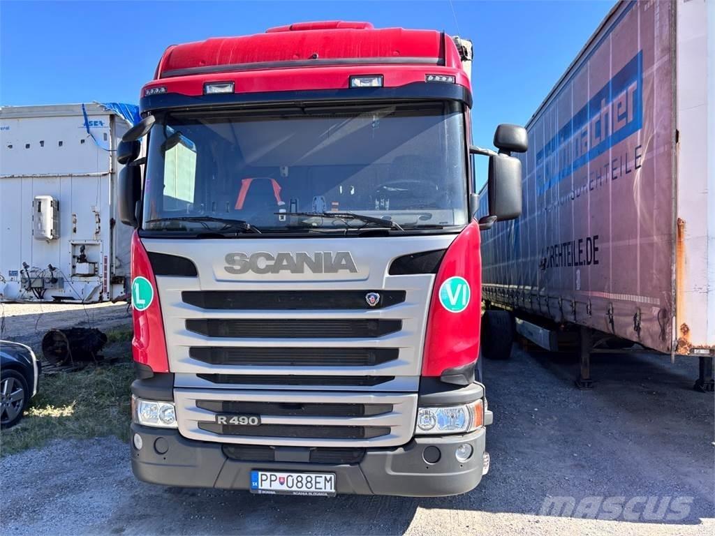 Scania R 490 中古トラクターヘッド | トレーラーヘッド