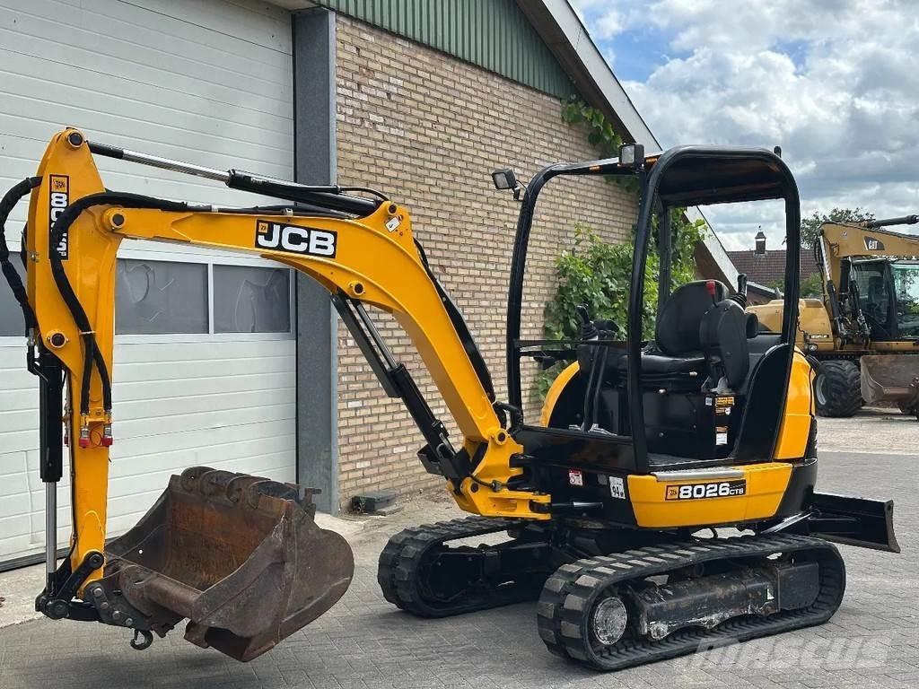 JCB 8026 ミニ油圧ショベル 7t以下（ミニユンボ・ミニディガー）